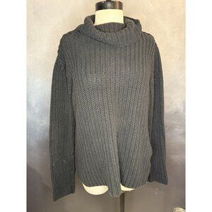 Calvin Klein Jeans Chunky Knit Cowl Neck Sweater - Size Large